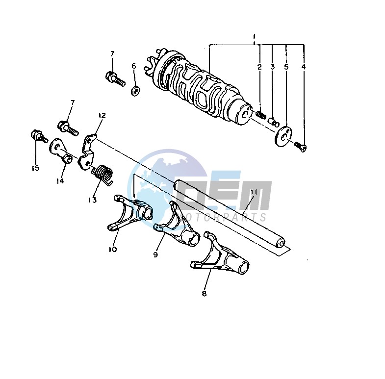 SHIFT CAM-FORK