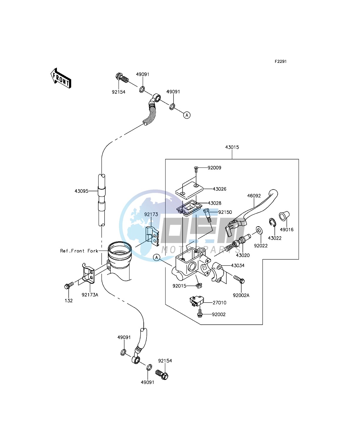 Front Master Cylinder