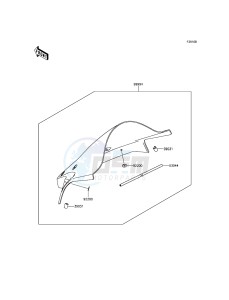 NINJA ZX-10R ZX1000JFFA FR XX (EU ME A(FRICA) drawing Accessory(Windshield)