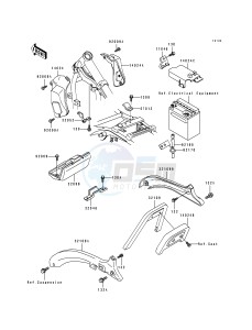 EN 500 A [VULCAN 500] (A6-A7) [VULCAN 500] drawing BATTERY CASE