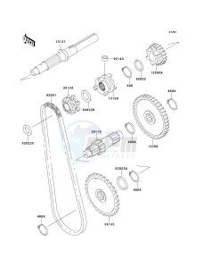 KAF 300 B [MULE 500] (B1-B2) [MULE 500] drawing TRANSMISSION