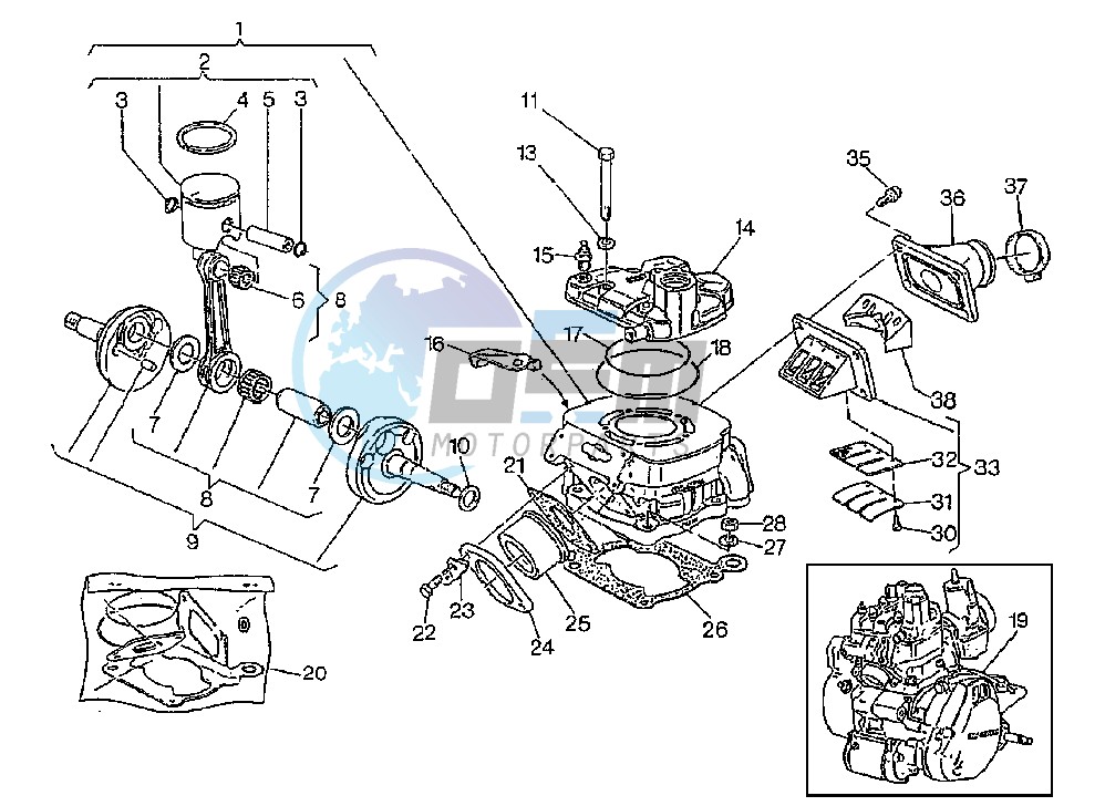 CRANKSHAFT-CYLINDER