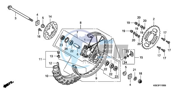 REAR WHEEL