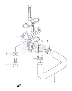 GZ125 (P19) drawing FUEL COCK