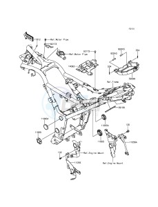 Z300 ER300AGF XX (EU ME A(FRICA) drawing Frame Fittings