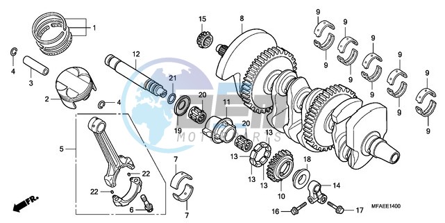 CRANKSHAFT/PISTON