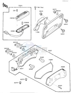 EL 250 B [ELIMINATOR[ (B2-B3) [ELIMINATOR drawing TAILLIGHT-- S- -