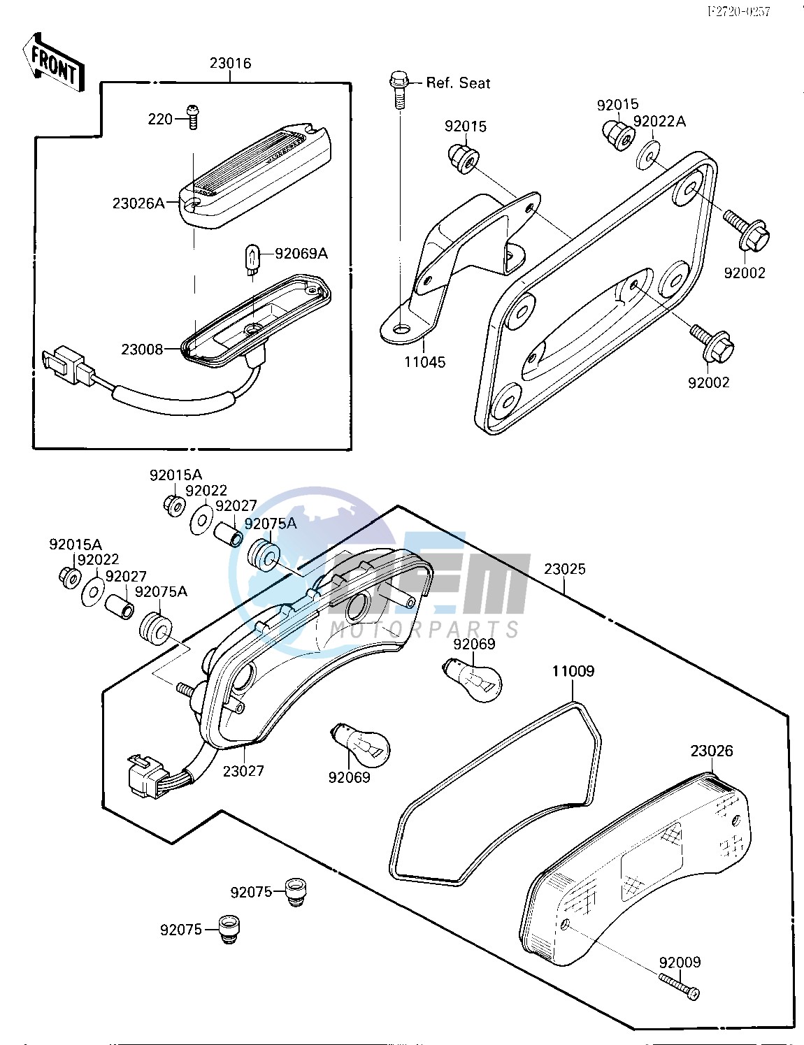 TAILLIGHT-- S- -