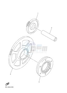 XJ6N 600 XJ6-N (NAKED) (B611 B612) drawing STARTER