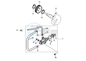 YN R NEO'S 50 drawing OIL PUMP