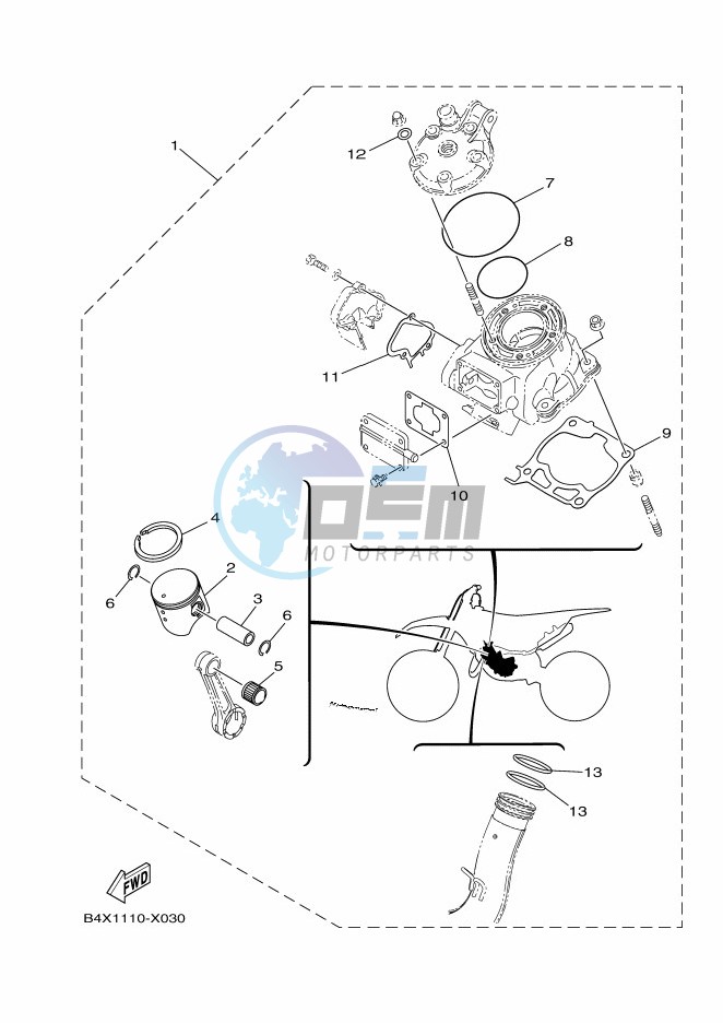 PISTON REBUILT KIT