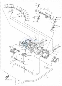 YZF-R1 (BX4D) drawing INTAKE 2