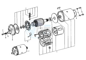 CANYON 500 drawing STARTING MOTOR