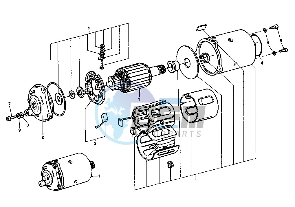 STARTING MOTOR