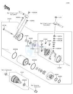 JET SKI ULTRA 310X JT1500LEF EU drawing Starter Motor