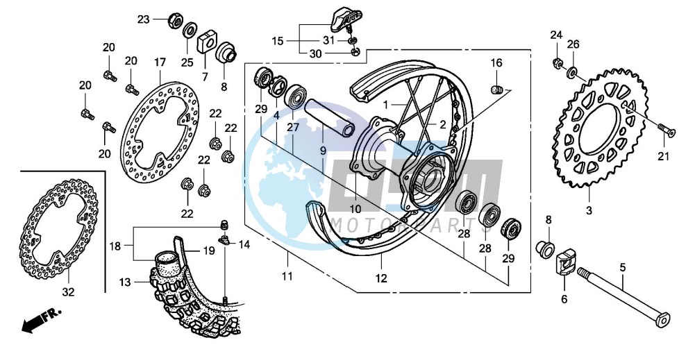 REAR WHEEL