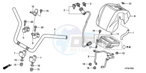 TRX420FPAA Australia - (U / PS) drawing HANDLE PIPE