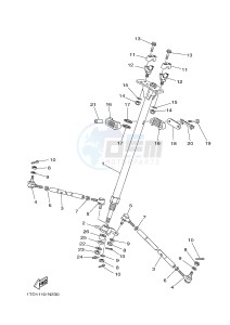 YFZ450R YFZ450RF (1TDE) drawing STEERING