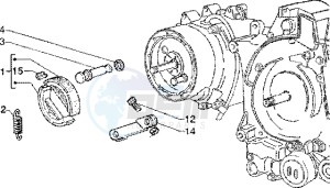 Liberty 125 Leader drawing Brake lever