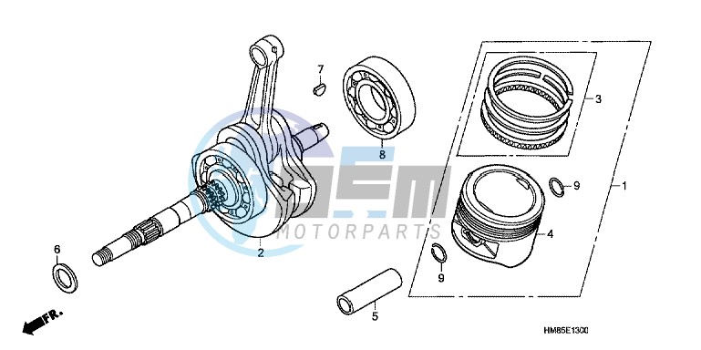 CRANKSHAFT/ PI STON