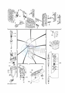 FL250HET drawing MAINTENANCE-PARTS