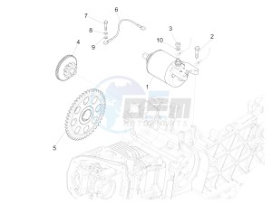 Sprint 125 4T 3V ie (APAC) (CAPH, EX, RK, TW, VT) drawing Stater - Electric starter