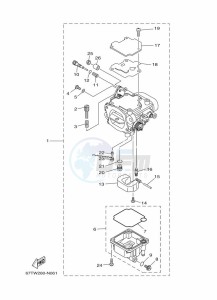 E40XMHS drawing CARBURETOR