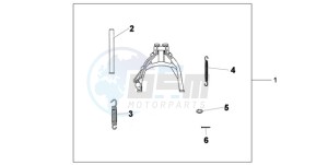 XL700VA9 Europe Direct - (ED / ABS SPC) drawing MAINSTAND