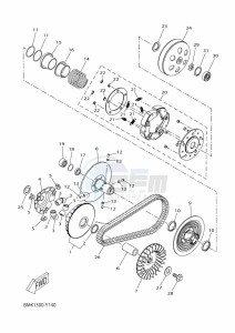 GPD125-A NMAX 125 (BAL1) drawing STEERING