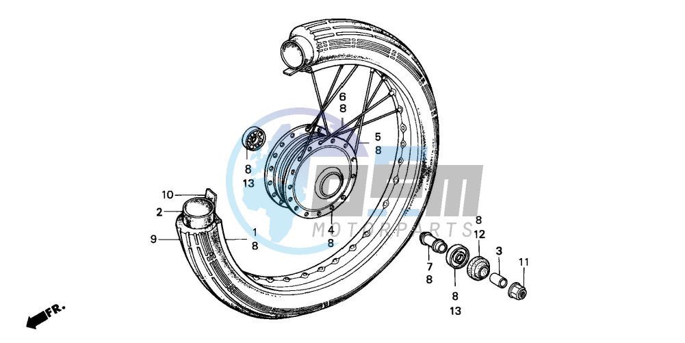 FRONT WHEEL