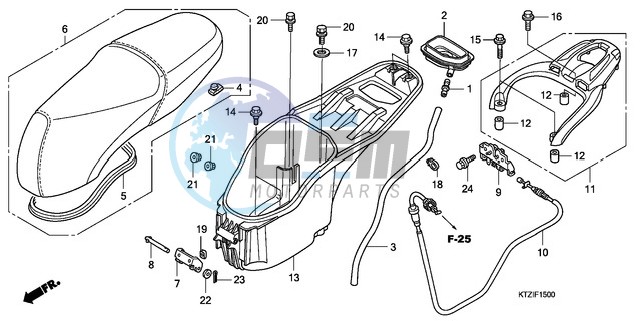 SEAT/LUGGAGE BOX