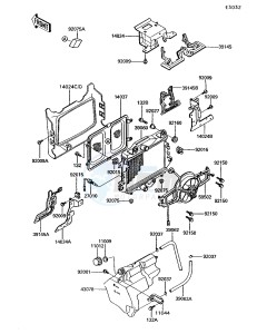 ZG 1200 B [VOYAGER XII] (B6-B9) [VOYAGER XII] drawing RADIATOR