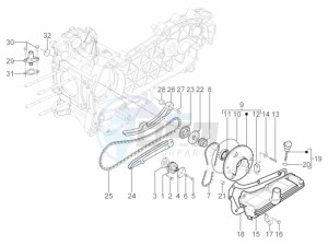 Typhoon 125 4T 2V E3 (NAFTA) drawing Oil pump