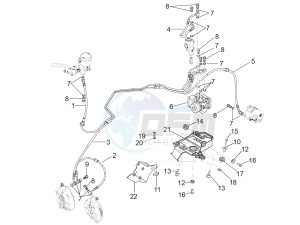 RSV4 1000 RR (APAC) (AUS, CP, NZ) drawing ABS Brake system