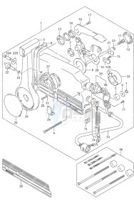 DF 9.9 drawing Remote Control w/Remote Control