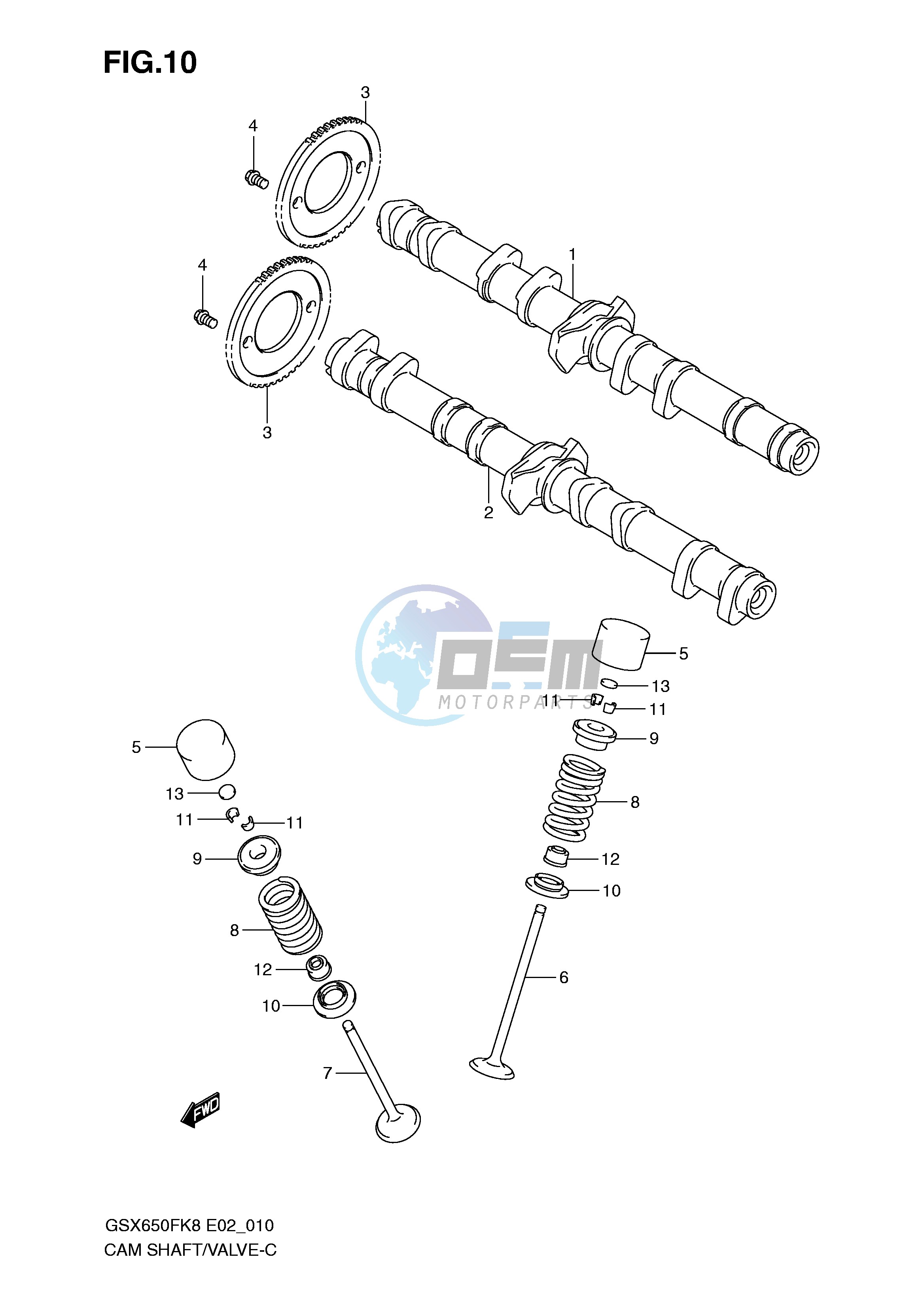 CAM SHAFT - VALVE