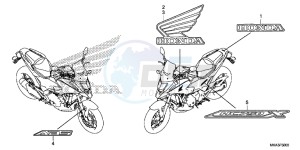 NC750XAG NC750X Europe Direct - (ED) drawing MARK