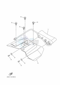 YXZ1000ET YXZ10YEXK (B5HA) drawing TAILLIGHT