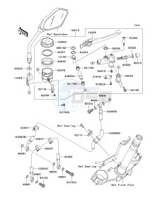 ZR 750 L [Z750 EU] (L7F-L8F) L7F drawing FRONT MASTER CYLINDER