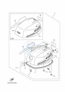 FT9-9LEX drawing TOP-COWLING