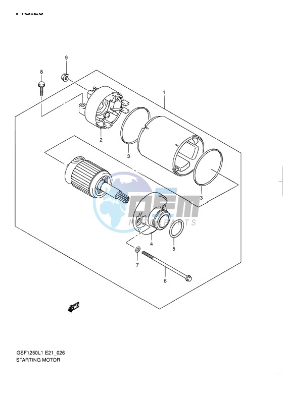 STARTING MOTOR