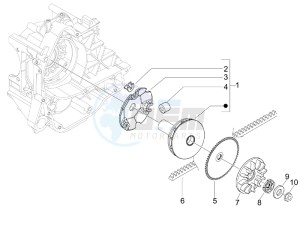 S 50 2T (25 Kmh) B-NL drawing Driving pulley