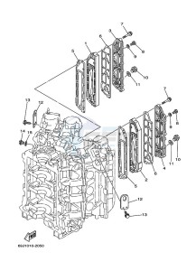 F225A drawing CYLINDER-AND-CRANKCASE-3