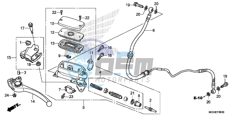 CLUTCH MASTER CYLINDER