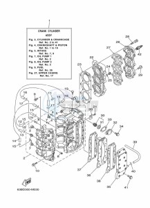 40VMHOS drawing CYLINDER--CRANKCASE