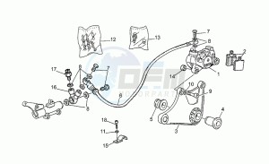 Nevada 350 drawing Brake caliper