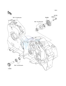 VN 2000 F [VULCAN 2000 CLASSIC LT] (6F-7F) F7F drawing WATER PUMP