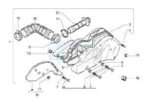 X9 200 180 drawing Air filter