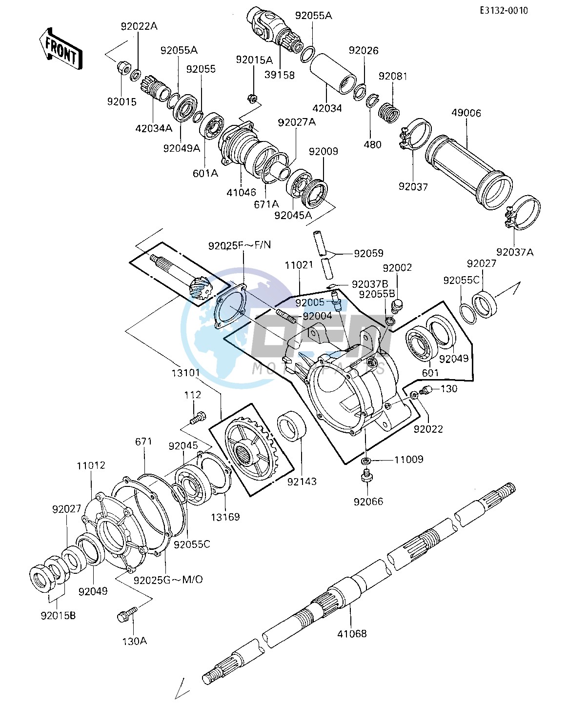 DRIVE SHAFT_FINAL GEAR