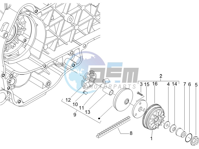 Driving pulley